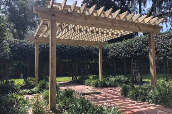 Pergola installation jacksonville