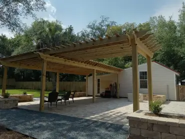 Pergola installation Project 3