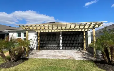 Manual louvered pergola Jacksonville